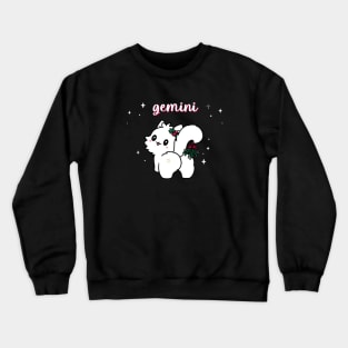 Gemini Persian Cat Christmas Holiday Crewneck Sweatshirt